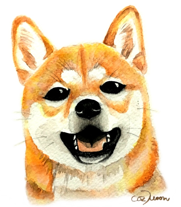 スマホケース＜柴犬＞